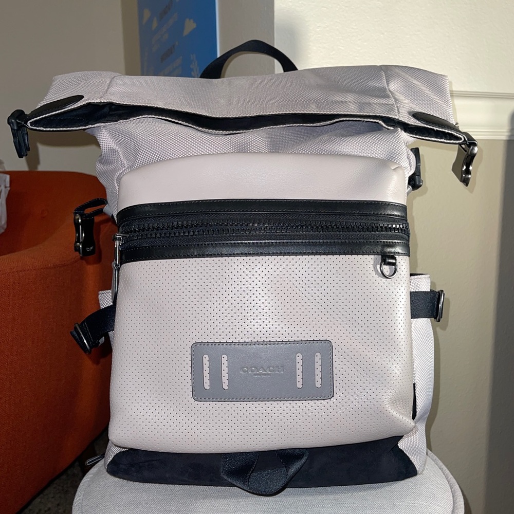 COACH: Terrain Men’s Roll-Top Backpack